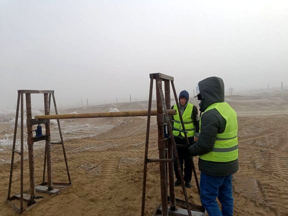 Frame handling in winter conditions
